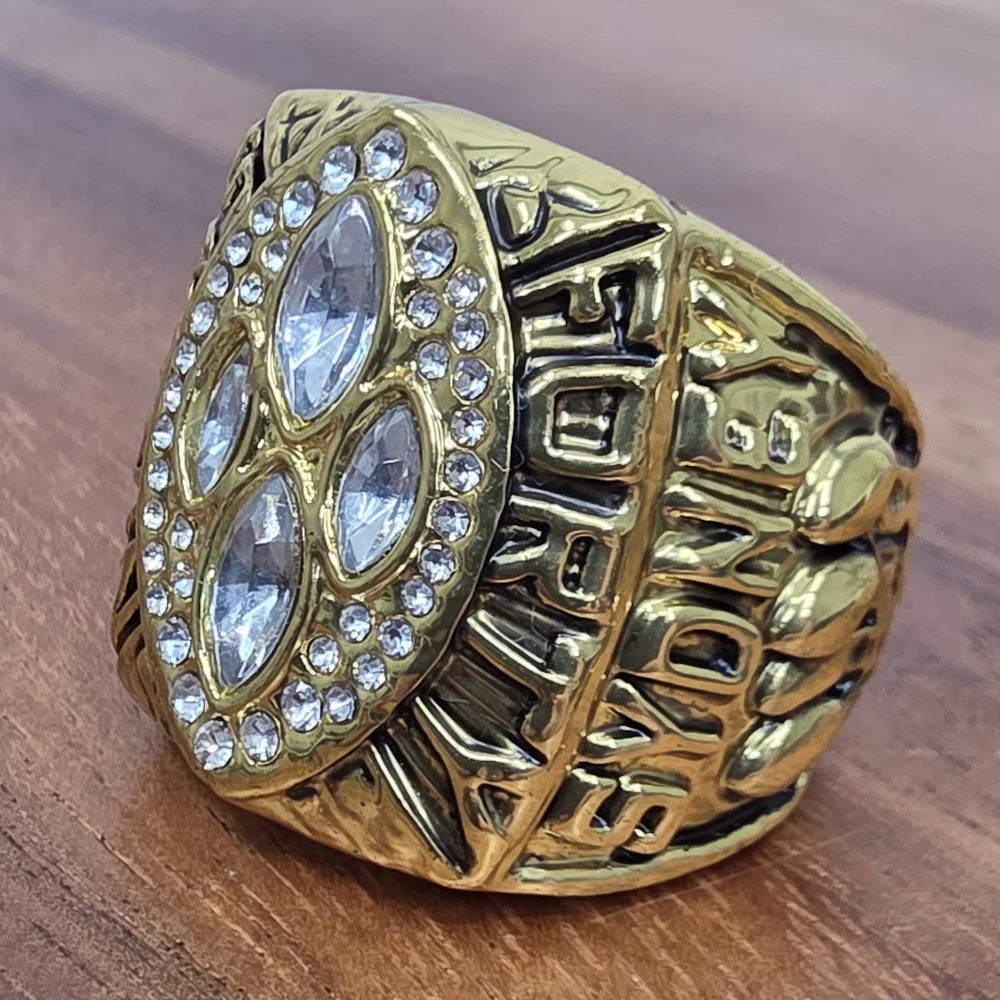 SF 49ers Championship Ring 89 San Francisco Gold Fan Edition San Francisco Sz 10